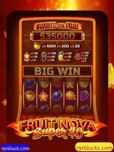 Descubra o Mundo Vibrante de FruitNovaSuper40 no 1916luck.com